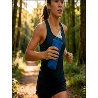 AliExpress NONE 150ml/250ml/500ml Collapsible Silicone Water Bottle with Bite Valve, Outdoor Portable for Running Camping Hiking Travel