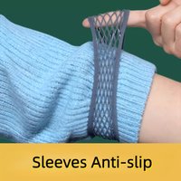 2PCS Anti-Slip Sleeve Fixers, Clothing Sleeve Tightening Bands Sleeve Ruffles, High-Elastic Comfortable and Non-constricting