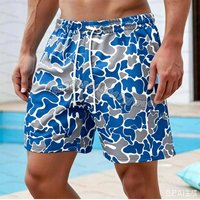 26 Summer Men Board Surf Shorts camouflage Print Trunks Drawstring Elastic Quick Dry Hawaiian Beach Shorts Men shorts
