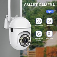 Ease Life App Waterproof 1080P WiFi Bulb Surveillance Camera Color Night Vision Motion Tracking Indoor Outdoor Security Y108