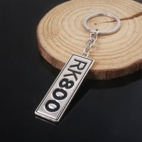 Game Detroit Become Human Keychain Game Logo Connor RK800 Metal Keyrings For Women Men Fans Backpack Charm Jewelry Gifts