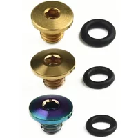 1 Set Bike Bicycle Bleed Screw & O-Ring For Shimano XT SLXZeeDeore & LX Bicycle Hydraulic Disc Bike Accessories