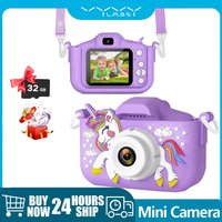 Vyvylabs Upgraded Mini Photo Camera with Game and Music 1080P Digital Video Camera Christmas Birthday Gifts for Girls and Boys