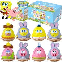 SpongeBob SquarePant Patrick Star Anime Figure Image Mischief Serie Roly-Poly Toy Model Doll Blind Box Decoration Birthday Gift