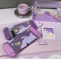 Switch 2 Matte Hard Shell Protective Case Ditto Pattern For Ns Docking Station Joy Con Handheld Game Console Accessories