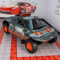 1:32 Audi RS Q e-tron Quattro Alloy Concept Sports Car Model Diecast New Energy Vehicles Car Model High Simulation Kids Toy Gift