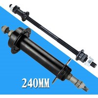 Lengthened 240mm Mountain Bike Snow Bike Fat Bicycle Hubs Rear Axle Refitted Solid Axle Rear Axle Bicycle Accessories