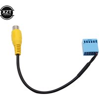 1pc Car Rear View Camera Adapter Cable Video Connection For Skoda VW Golf Tiguan Passat B6 PQ MIB RCA Line