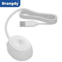Brangdy USB Charger Fit for Oral B Electric Toothbrush Series 3 4 5 6 Pro 1000 3000 5000 Waterproof Inductive Charging Base