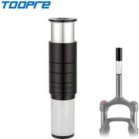 TOOPRE Bicycle Aluminum Alloy Fork Stem Extender For Bike Fork Head Tube Inside Fiameter 24.6-25.4mm And Outer Diameter 28.6mm