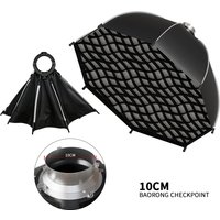 SH 35cm Photo Portabe Bowens Mount Softbox w/ Honeycomb Grid Octagon Umbrella Outdoor Soft Box for 115/135W Videol Light