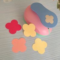 Four Flower Super Large Size Hole Punch Craft Scrapbooking Paper Puncher DIY Children Toys Greeting Card Decoration Cutting Tool