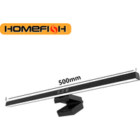 HOMEFISH 50cm Monitor Light Bar USB Desk Lamp Stepless Dimming Screen Hanging Reading Light for Study Table Top