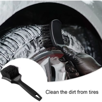 Car Tire Rim Brush Carpet Wheel Hub Cleaning Brushes Car Wheels Detailing Cleaning Brush Kit Auto Washing Tools Cleaning Brush