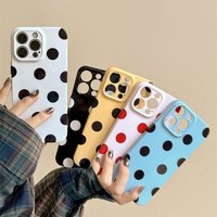 Fashion Cute Polka Dot Phone Case for Xiaomi Mi 14T 13 12 12s 9 10 11 Poco C40 M5 X3 F4 NFC Pro 4G 5G Glossy Film Hard PC Cover