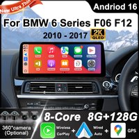 2400*900P For BMW 6 Series F06 F12 2010-2017 CIC NBT EVO Car Video Multimedia Player Android Stereo Carplay GPS Right Hand Drive