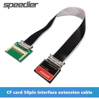 FFC Flexible CF Compact Flash Card 50Pin Extension Cable Industrial Control Machine Test Tool Equipment Data Storage Memory Card