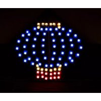 Factory Directly Provide Customize Pattern Kites with Led Lights Big Delta Kites for Adults