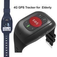 Inteligentna bransoletka zegarek dla seniorów 2026 z 4G LTE, GPS trackerem, czujnikiem temperatury, funkcją SOS, alarmem o zaniku kontaktu i wykrywaniem upadków.