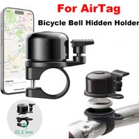 AliExpress SZKOSTON For AirTag Bicycle Bell Anti-Theft Hidden Holder Waterproof GPS Tracker Cover for Air tag Bike Handlebar Case Accessories