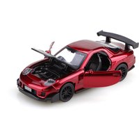 (Corrugated box) 1/36 scale, Mazda R FD style toy car, powerful spring function, metal casting, boys' toy, the best gift.
