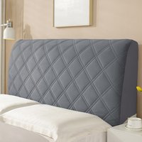 Soft Thickened Bedside Cover Velvet Bedhead Cover Bedside Backrest Cover Universal And Simple Dust Protection Cover