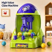 KNYYSECQ Simulation claw machine puzzle space rocket claw machine parent-child interactive game children's toy gift