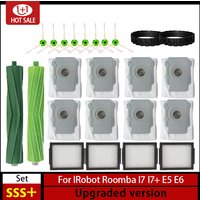 For iRobot Roomba i7 i7 i6 i8 i3 Plus E5 E7 E&I Series Hepa Filter Side Brush Main Brush Vacuum Cleaner Replacement Accessories