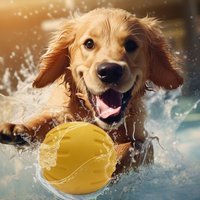 7cm/9cm Indestructible Rubber Ball Pet Dog Training Chew Play Fetch Bite Toy Dog Toys For Dog Interactive