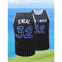 Men's Basketball Jersey Sleeveless Athletic Shirt #32 Loose Fit Jersey for Games, Practice, Parties Basketball Uniform for Men