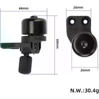 Aluminum Alloy Bell Bell For Segway For Ninebot For MAX G3/F3/ZT3/ZT3 Pro For Horn Ring For Electric Scooter Replace Accessories