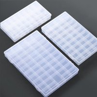 24 36 48 Grids Craft Painting Storage Case Plastic Bead Organiser Case Paint Box