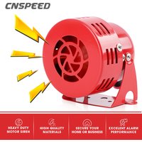 Car Air Raid fire Siren Horn Electric Mermaid 12V Mini Alarm Loud Fire Security Rescue For Car Truck Motorcycle MS-190