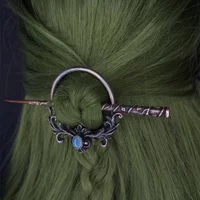 Women Fashion Vintage Metal Chopsticks Nordic Style Headdress Gothic Punk Hair Sticks Girls Hair Accessories for Women Gifts