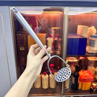 Manual Potato Ricer,Handheld Stainless Steel Potato Masher and Ricer ,Press and Mash Kitchen Gadget for Perfect Mashed Potatoes
