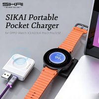 SIKAI Portable Pocket Charger Magnetic Mini Wireless Fast Charger For OPPO Watch X3/X2/X/4 Pro/3 Pro