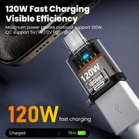 120W Fast Charging OTG Adapter USB High Speed Data Transfer Converter 3.2 Type-A/C Female to Type-C/A Male For Phone Laptop