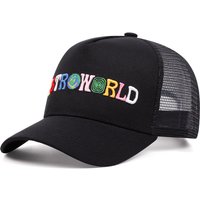 ASTROWORLD printing baseball cap High quality Hip hop women men outdoors mesh cap Sunshade breathable trucker hat