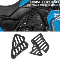 NEW Motorcycle Accessories Engine Guard Cover protector Crap Flap Set For Yamaha Tenere 700 2019 - 2021 Protection Cover 2020