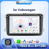 Radio samochodowe z androidem GPS dla VW Volkswagen Skoda Octavia Golf 5 6 Touran Passat B6 Polo Jetta Amarok 2 Din AutoRadio Multimedia RDS