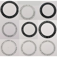 2813 8205 8215 Lao Series Wide Calendar Sticker Plate White Plate Three Character Bits