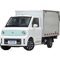 Best Price Single Row Box Transporting Cargo Electric Van Mini Truck Long Endurance 70km/h Multi-purpose Electric Vehicle