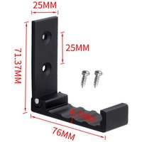 Heavy-Duty Aluminum Alloy Folding Hook Expandable Rust-Resistant Wall Mounted Hook Wall-Mounted Foldable Folding Coat Hook Home