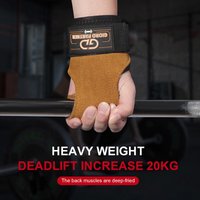 GOUNOD Gripping Palms Anti-slip Wear-resistant Weightlifting Strong Stable Daily Fitness Palm Pads Durable Strength Training