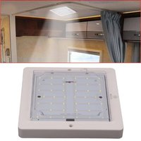 12V 9W Car Caravan LED Warm White Light Indoor Roof Ceiling Interior Lamp Dome Light rv accessories caravan