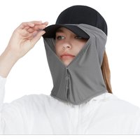 AliExpress WRELS Outdoor Neck Protection Sun Cap Fishing Cycling Climbing Men Removable Face Shield Safari Hat Women Quick Drying Sunshade Hat