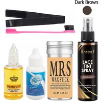 38ml Waterproof Lace Wig Glue with Adhesive Hair Wax Stick And Remover for Lace Front Wig Tint Spray Elastic Melt Band