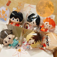 Original Nullset Haikyuu!! in stock!! Mini Doll Series Blind Box Yu Nishinoya Tadashi Yamaguchi Shoyo Hinata 10cm Girl'S Case