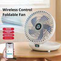 Three-Speed Adjustable Fan Usb Charging Home Dormitory Large Wind Desktop Mini Portable Electric Fan Folding Convenient Storage