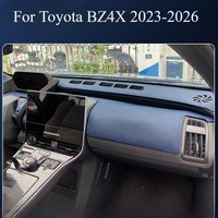 For Toyota BZ4X 2023-2026 Accessories Car Instrument Mat with Sunshade Sun Proof Anti Reflective Anti Light Mat